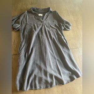 Charcoal casual dress